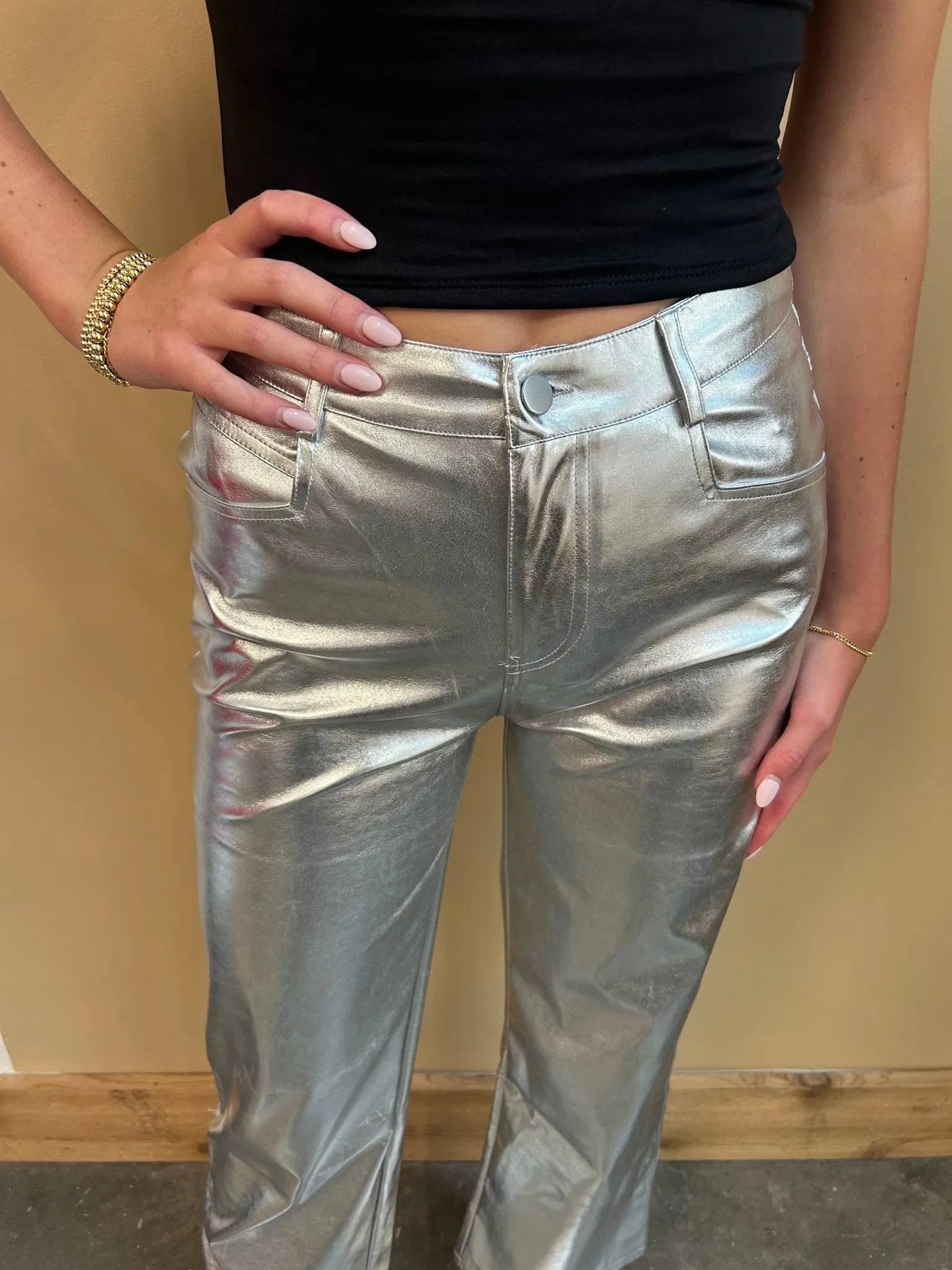 Disco Metallic Pants
