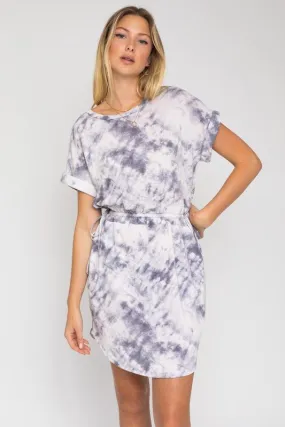 Easy Going Mood Tie Dye Mini Dress