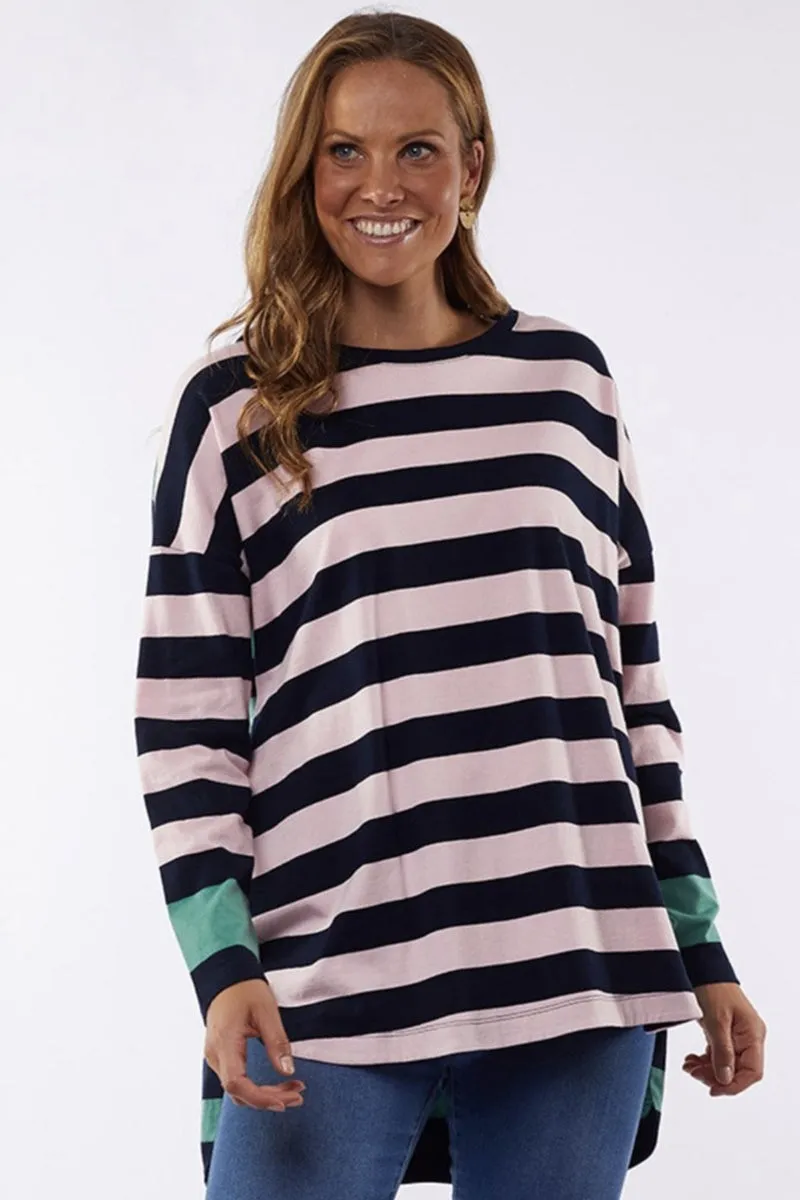 Elm - Carter Stripe Long Sleeve Top
