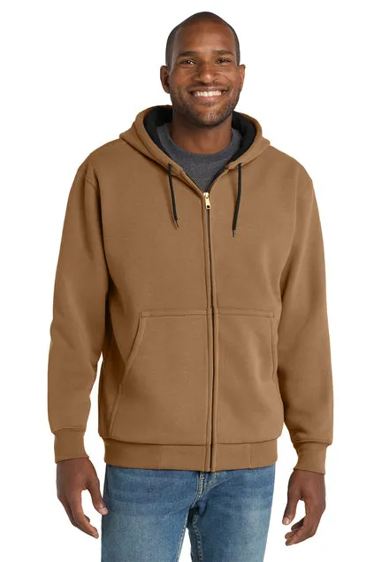 EMBROIDERED - CS620 - Cornerstone® Men's Heavyweight Full-Zip Hooded Sweatshirt w/Thermal Lining