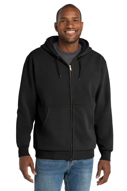 EMBROIDERED - CS620 - Cornerstone® Men's Heavyweight Full-Zip Hooded Sweatshirt w/Thermal Lining