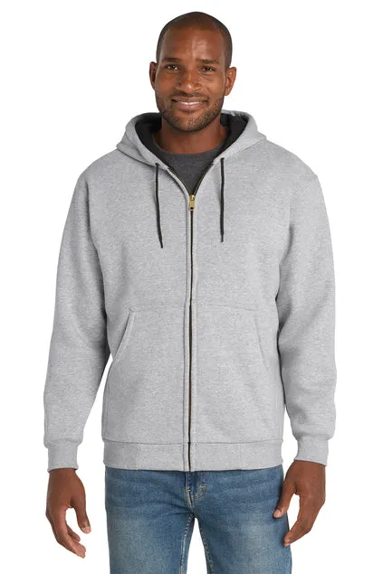EMBROIDERED - CS620 - Cornerstone® Men's Heavyweight Full-Zip Hooded Sweatshirt w/Thermal Lining