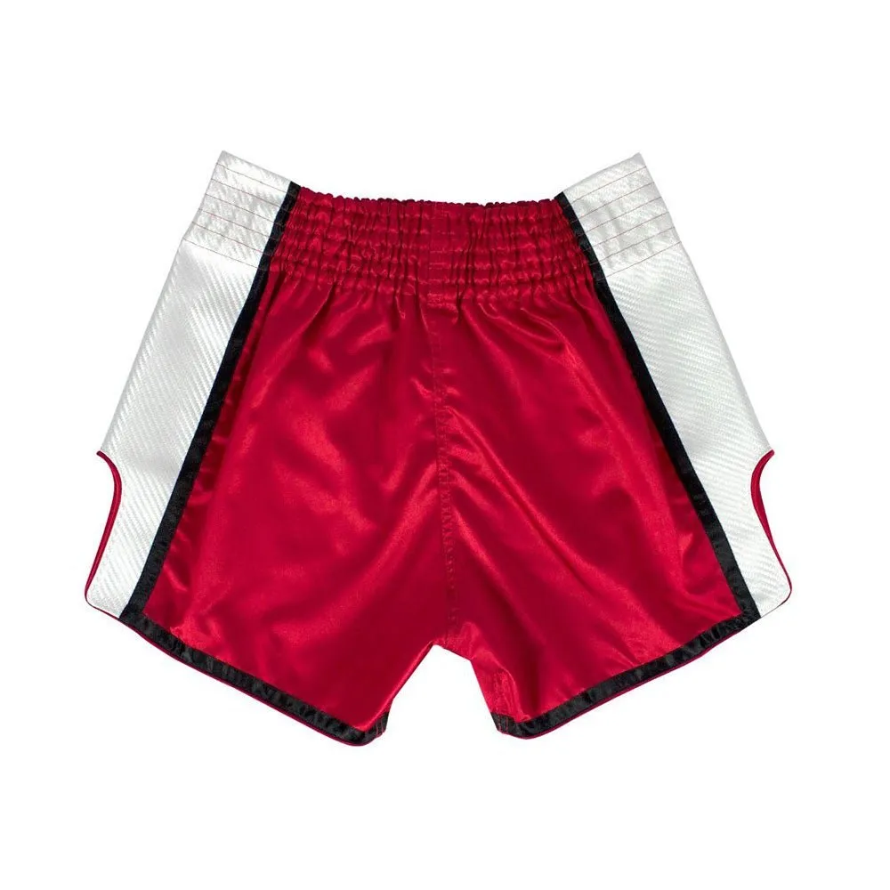 Fairtex Muay Thai Shorts - BS1704 Red/White