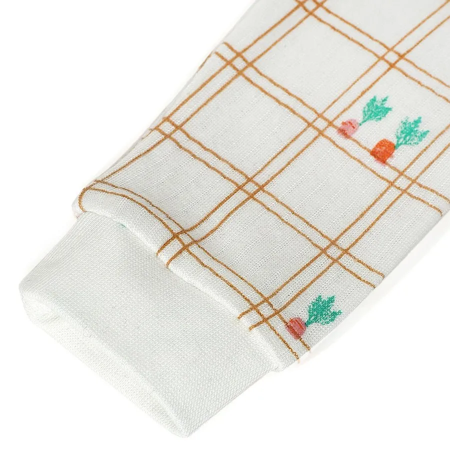 Farm Friends Comfy Front Open Knitted Thermals Top Pack of 3