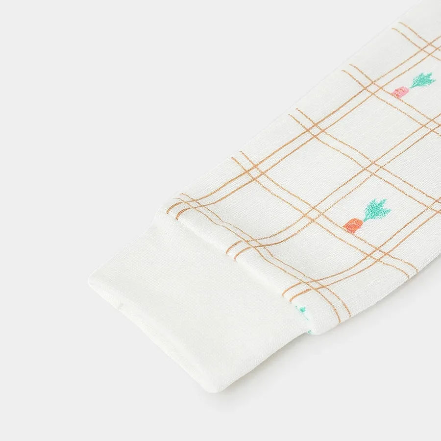 Farm Friends Knitted Full Sleeve Thermal  Top Pack of 3
