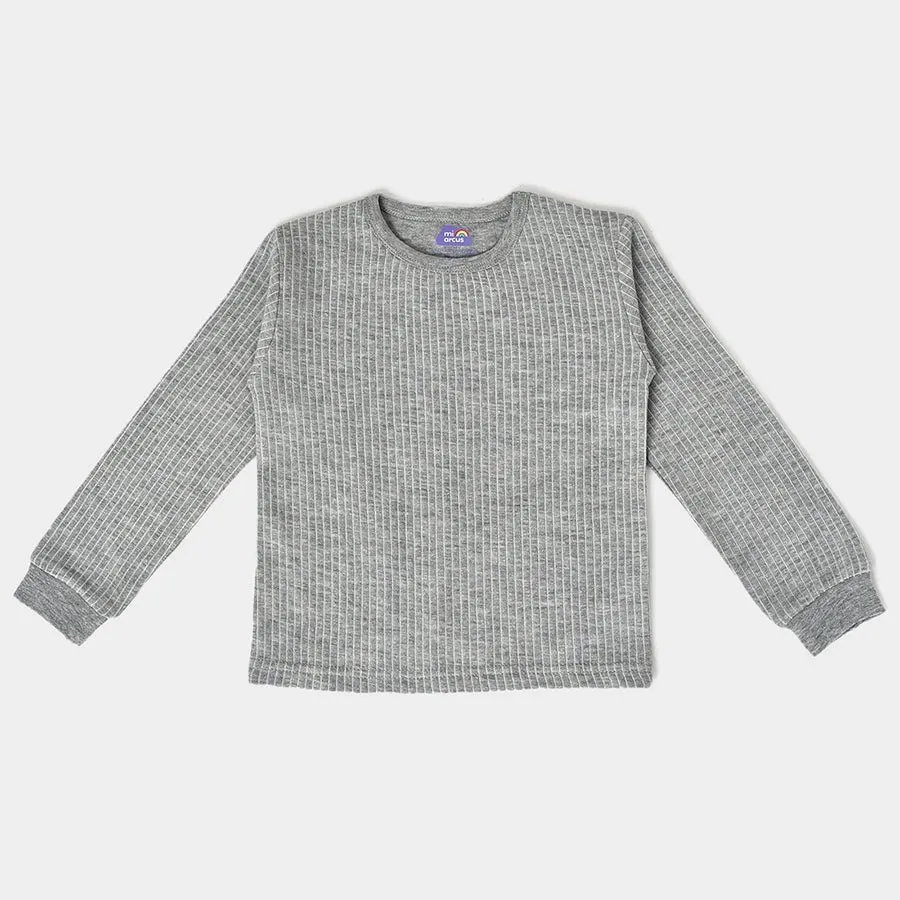 Farm Friends Knitted Full Sleeve Thermal  Top Pack of 3