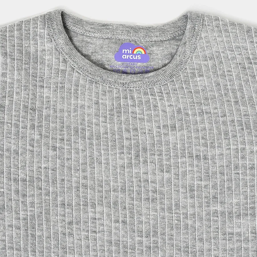 Farm Friends Knitted Full Sleeve Thermal  Top Pack of 3