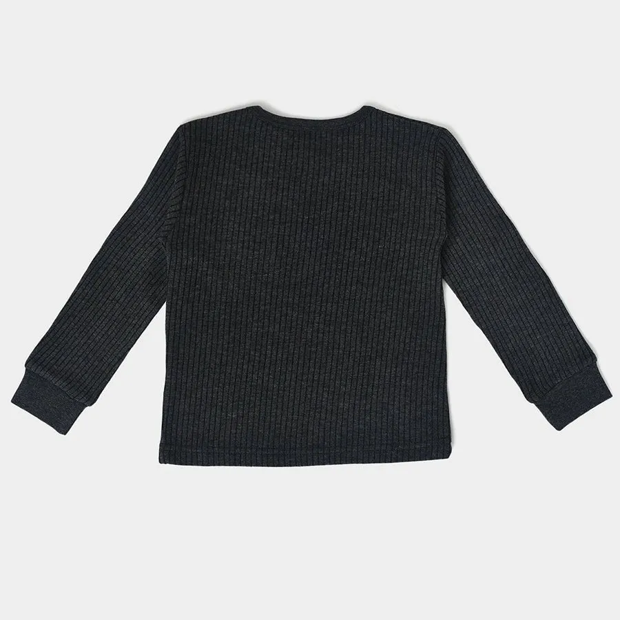 Farm Friends Knitted Full Sleeve Thermal  Top Pack of 3