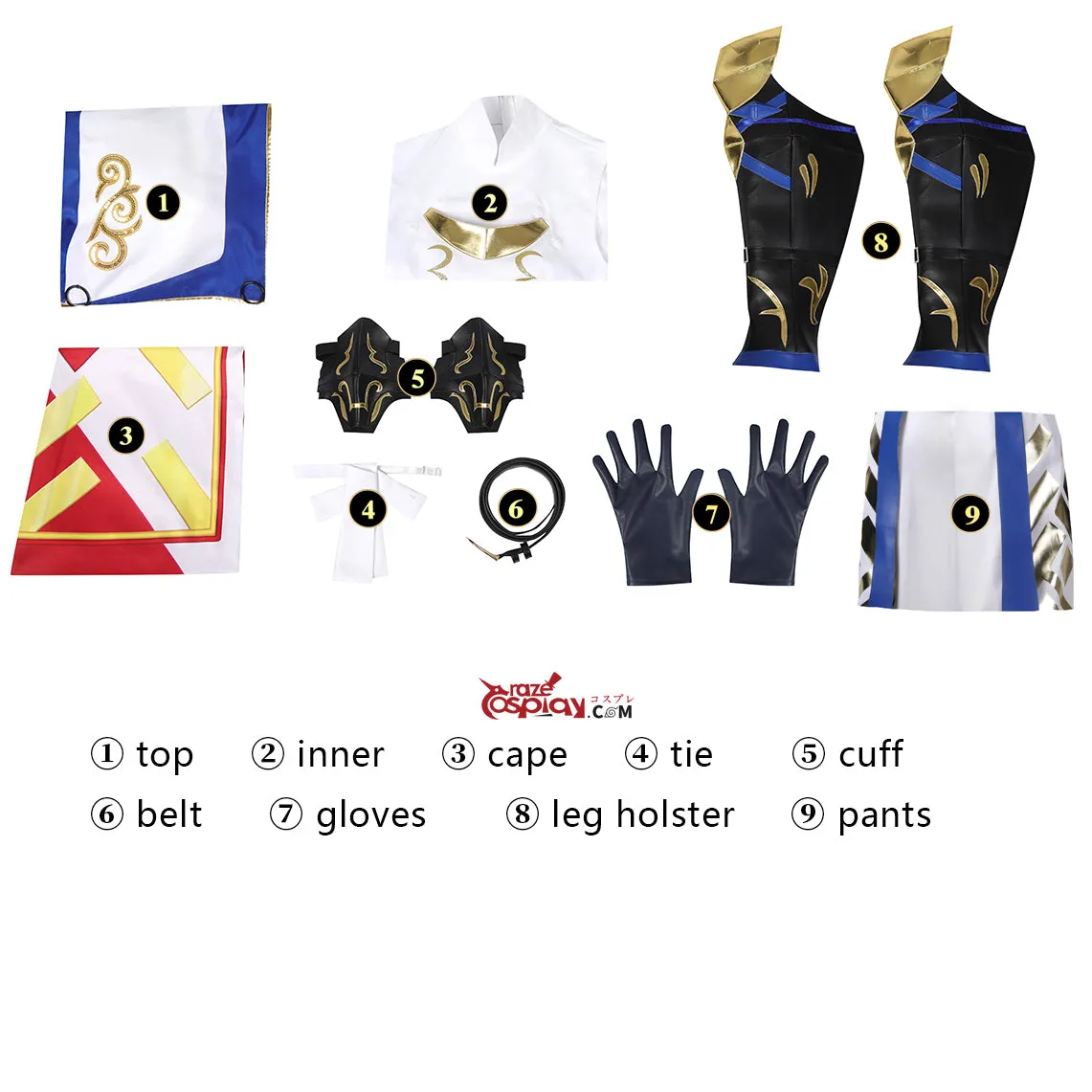 Fire Emblem Male Engage Cosplay Costume