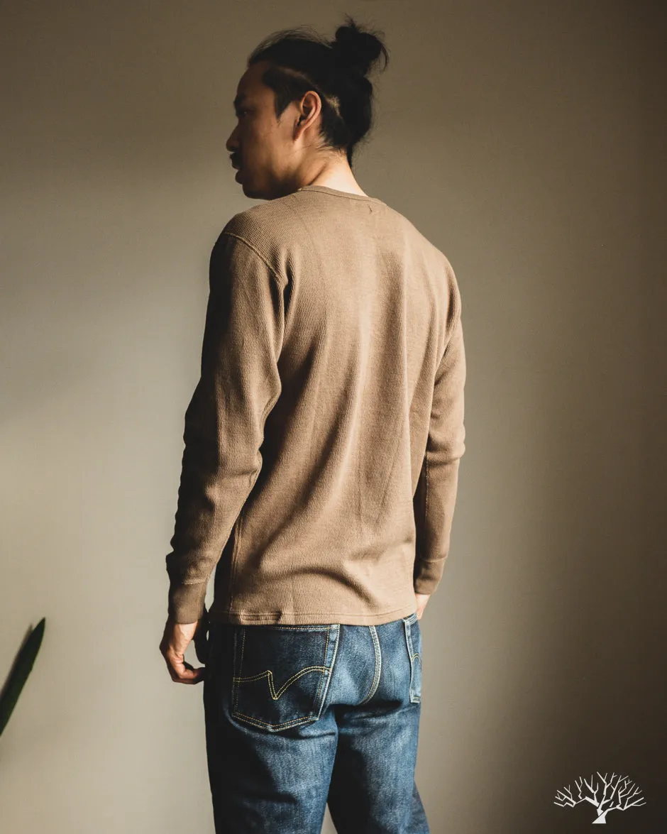 FN-THL-001 - Waffle Knit Thermal - Olive