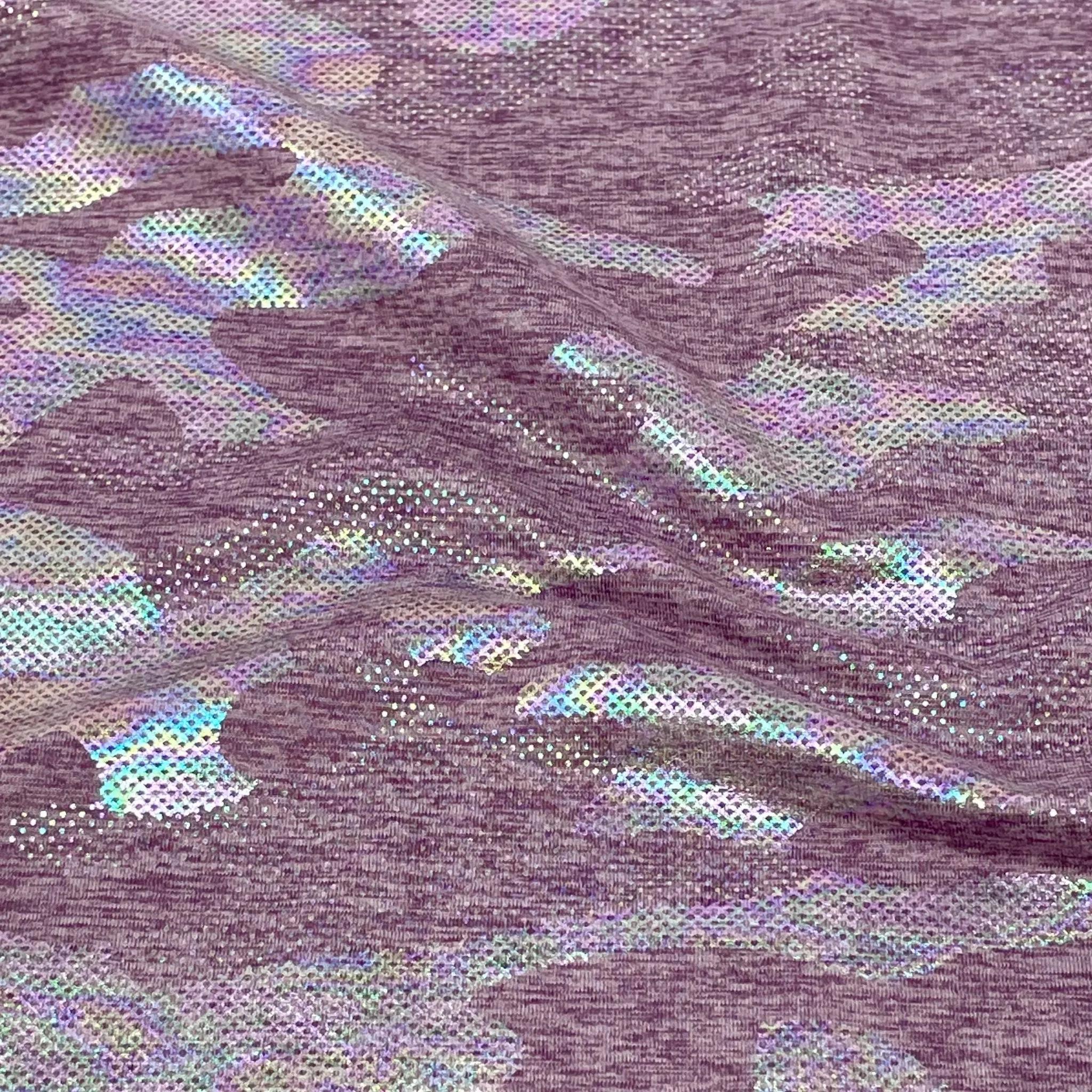 GI Jane Foil Printed EcoDelish Fabric | Blue Moon Fabrics