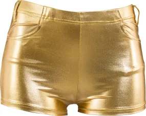 Hot Pants gold-metallic