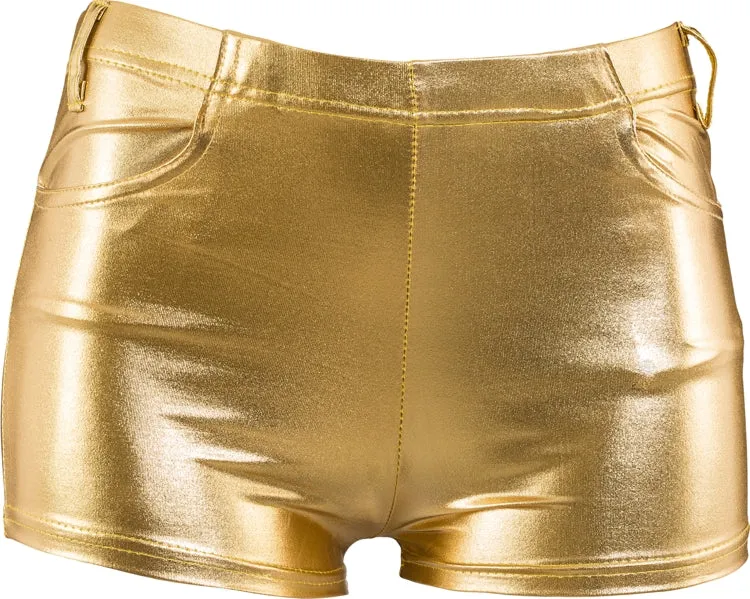 Hot Pants gold-metallic