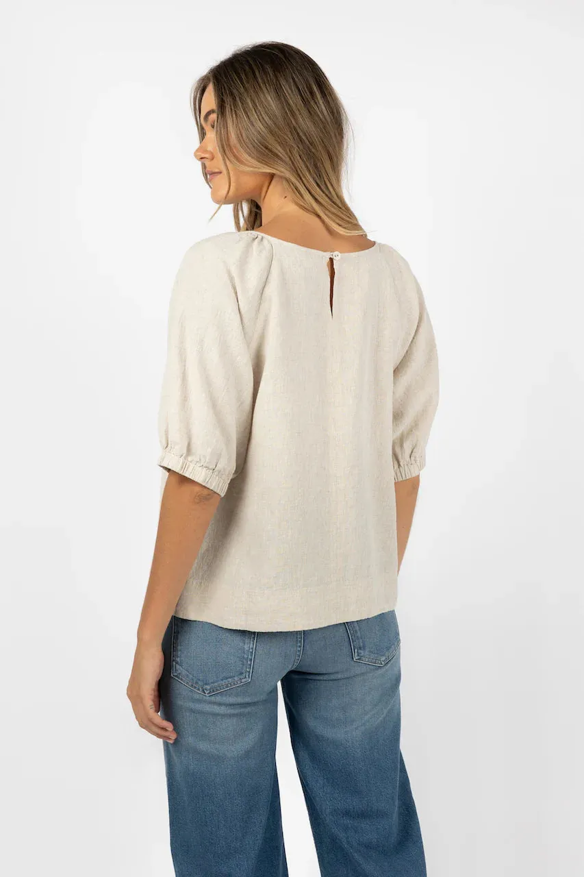 Humidity 'Lagoon Blouse' - Natural