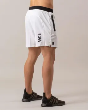 ICIW Shorts - White-Black