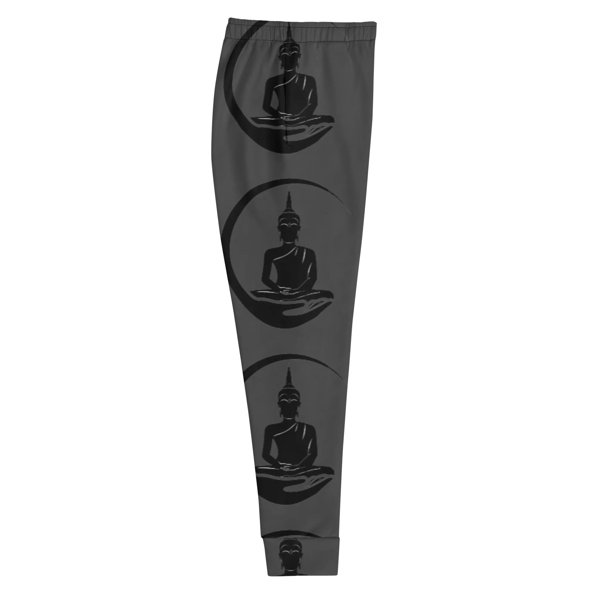 Joggers Grey with Buddha