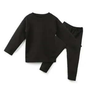 Kids Rib Innerwear Black - Sunshine
