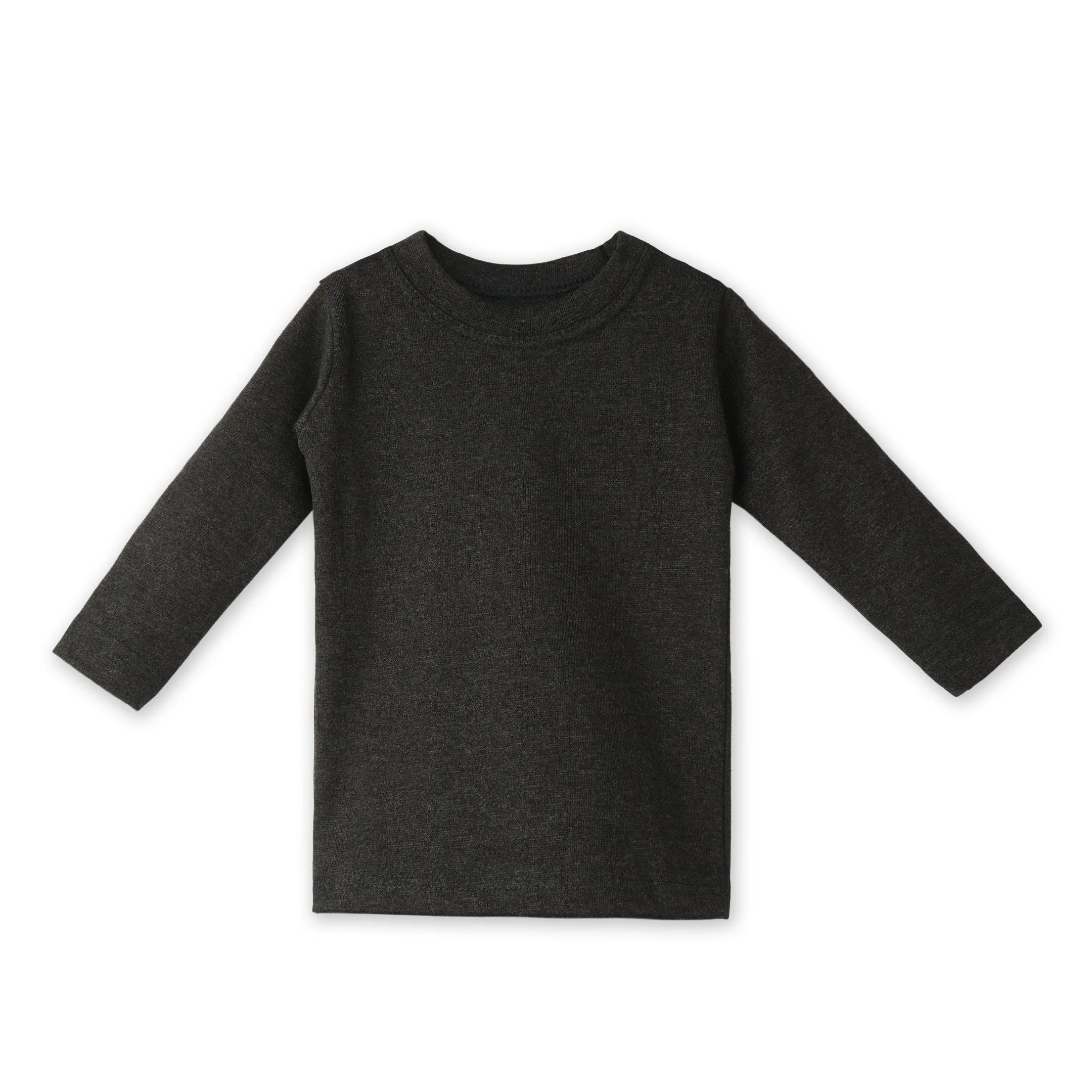Kids Rib Innerwear Charcoal - Sunshine