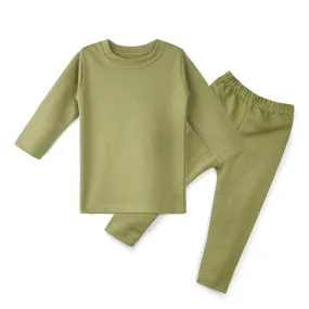Kids Rib Innerwear Light Green - Sunshine