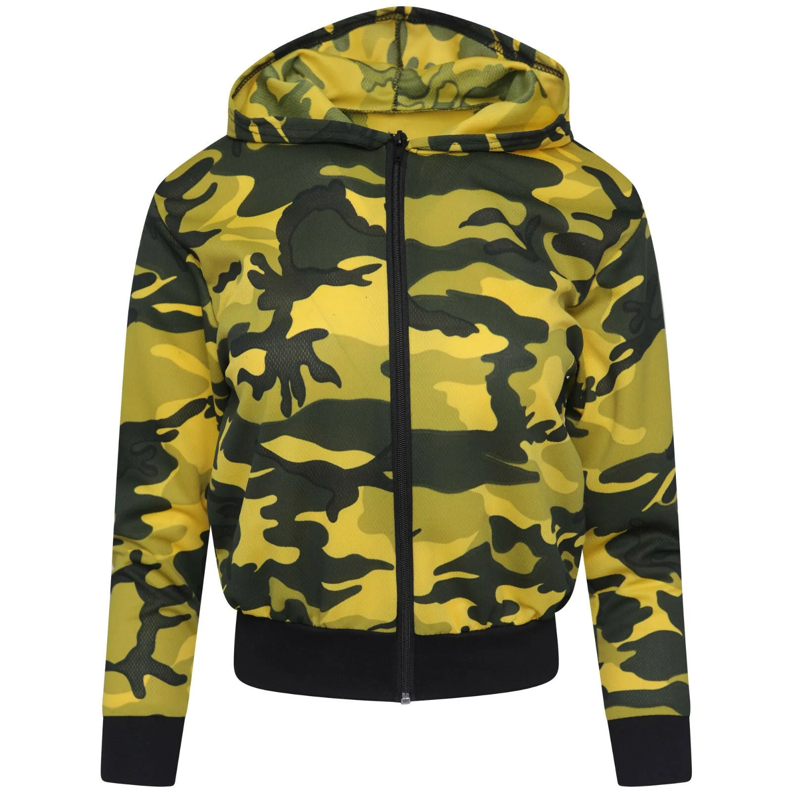 Lightweight Camouflage Army Print Jacket