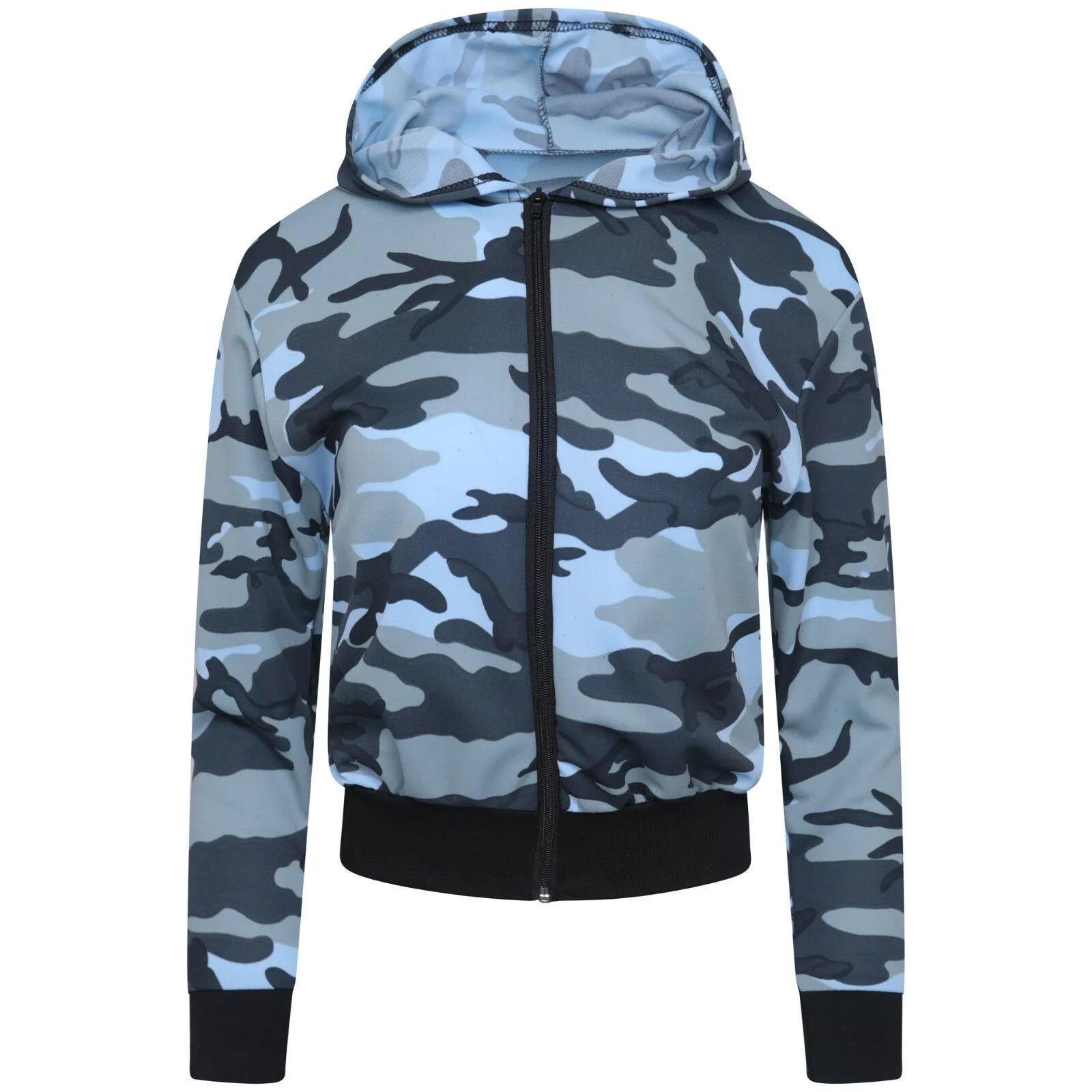 Lightweight Camouflage Army Print Jacket