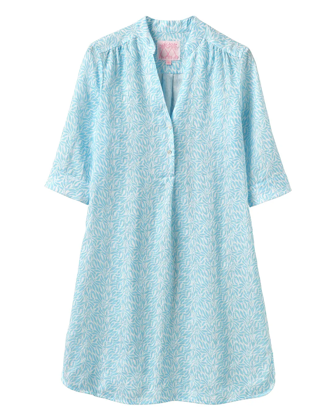 Linen Decima Dress SEALEAF