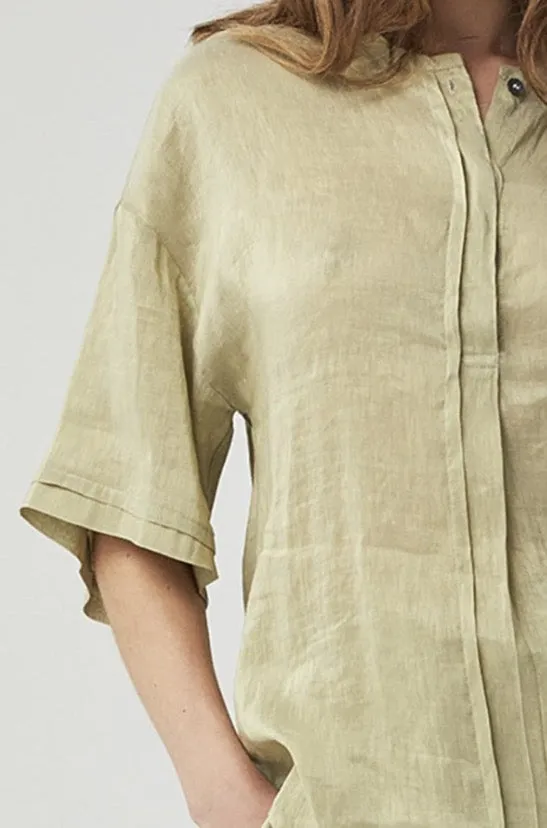 Linen Silk Top