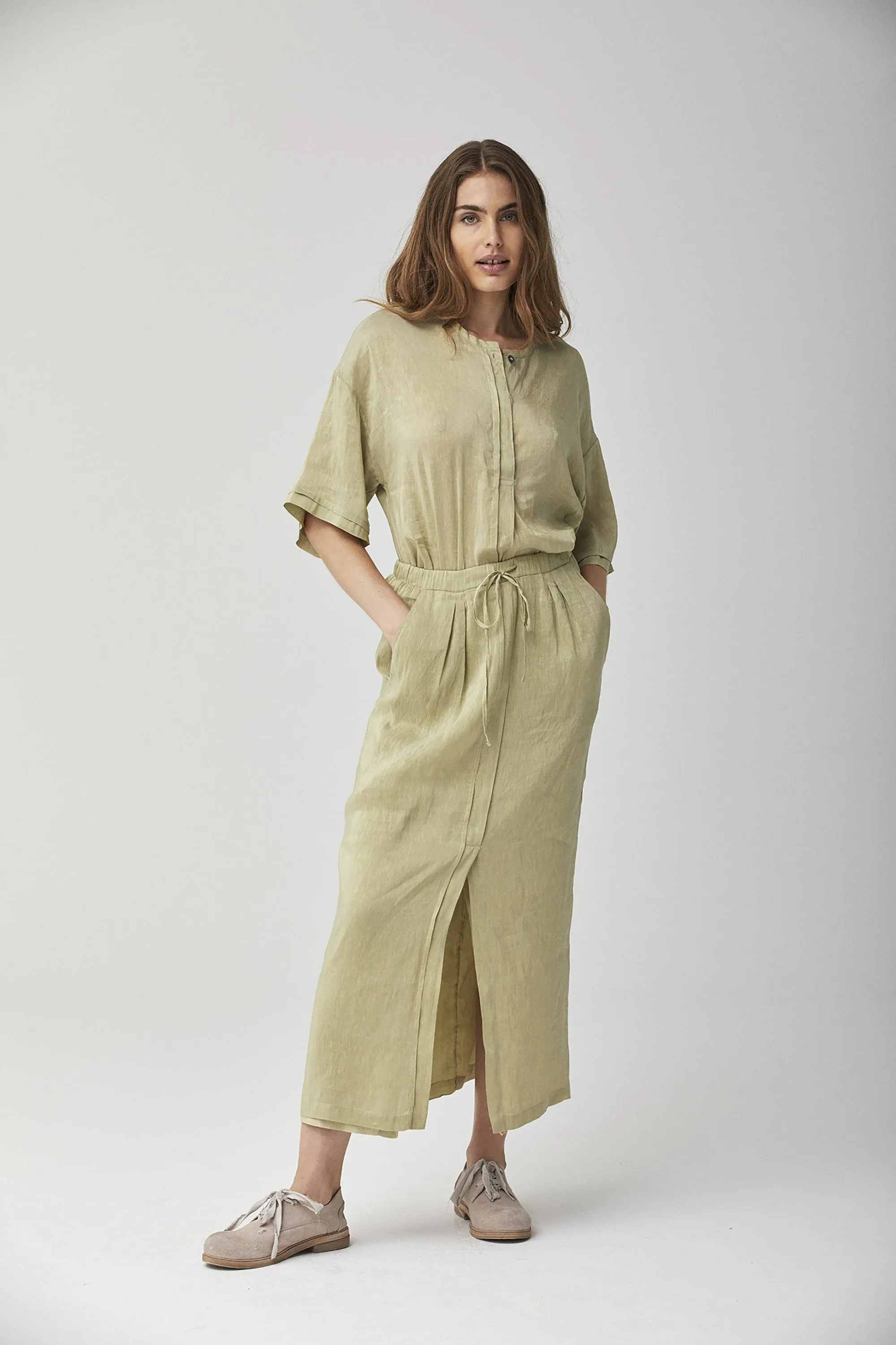 Linen Silk Top