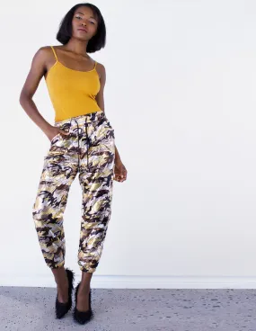 MARDI CAMOUFLAGE JOGGERS