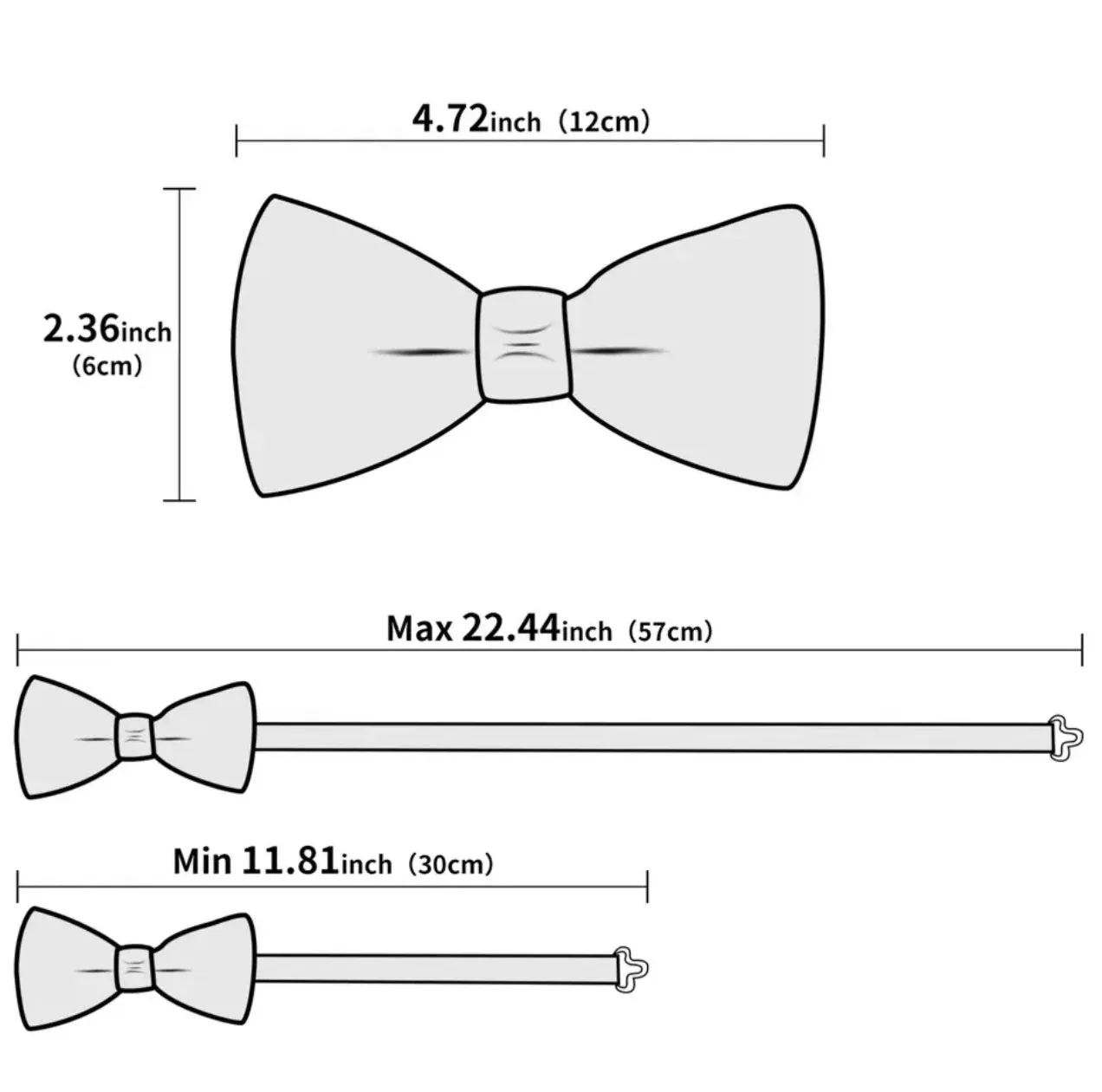 Men’s Silk Coordinated Black Bow Tie Set - Burnt Orange Paisley 0741