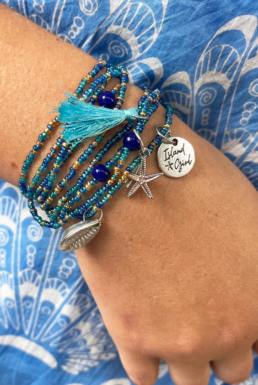 Mermaid Beaded Beach Bracelet