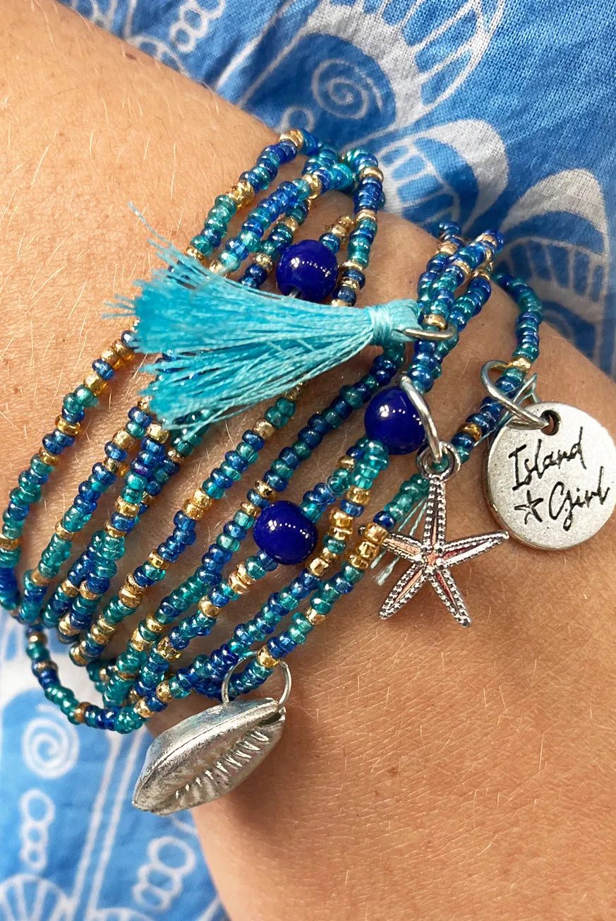 Mermaid Beaded Beach Bracelet
