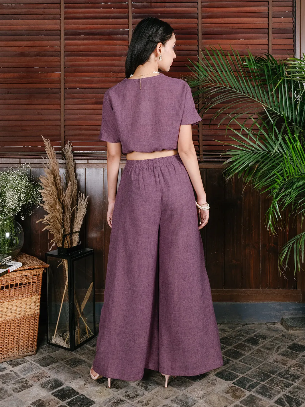 MERSIN PURPLE Co-ord set