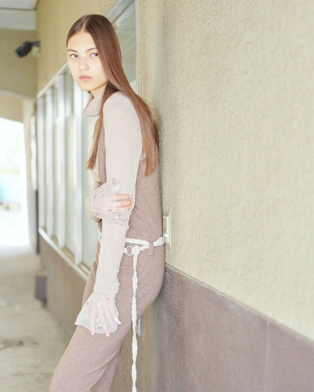mesh jersey turtle tops　