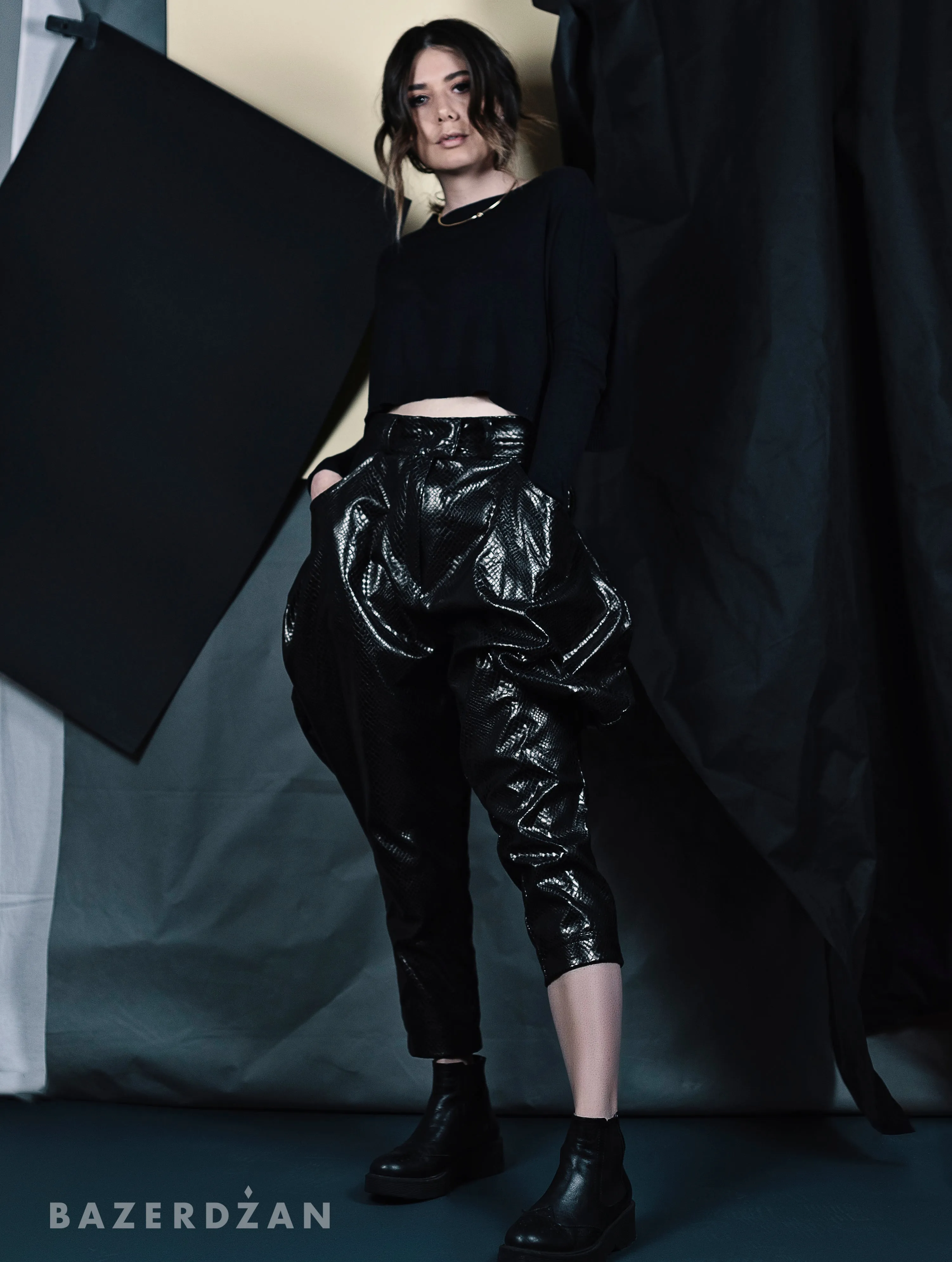 Metallic Pants