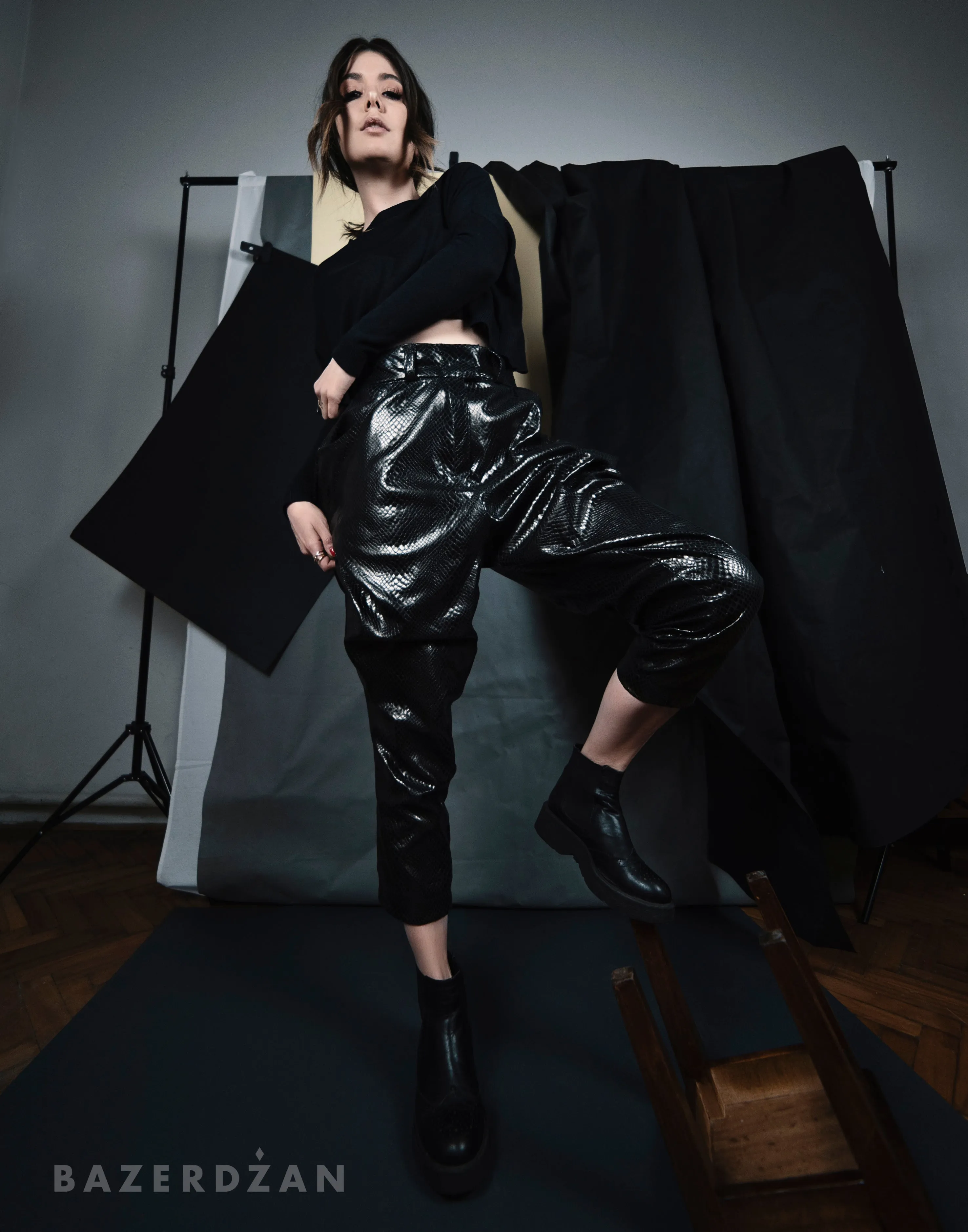 Metallic Pants