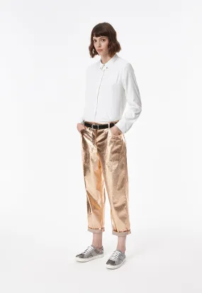 Metallic Pants