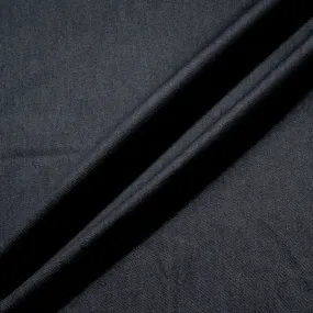 Midnight Blue Cotton Stretch Denim