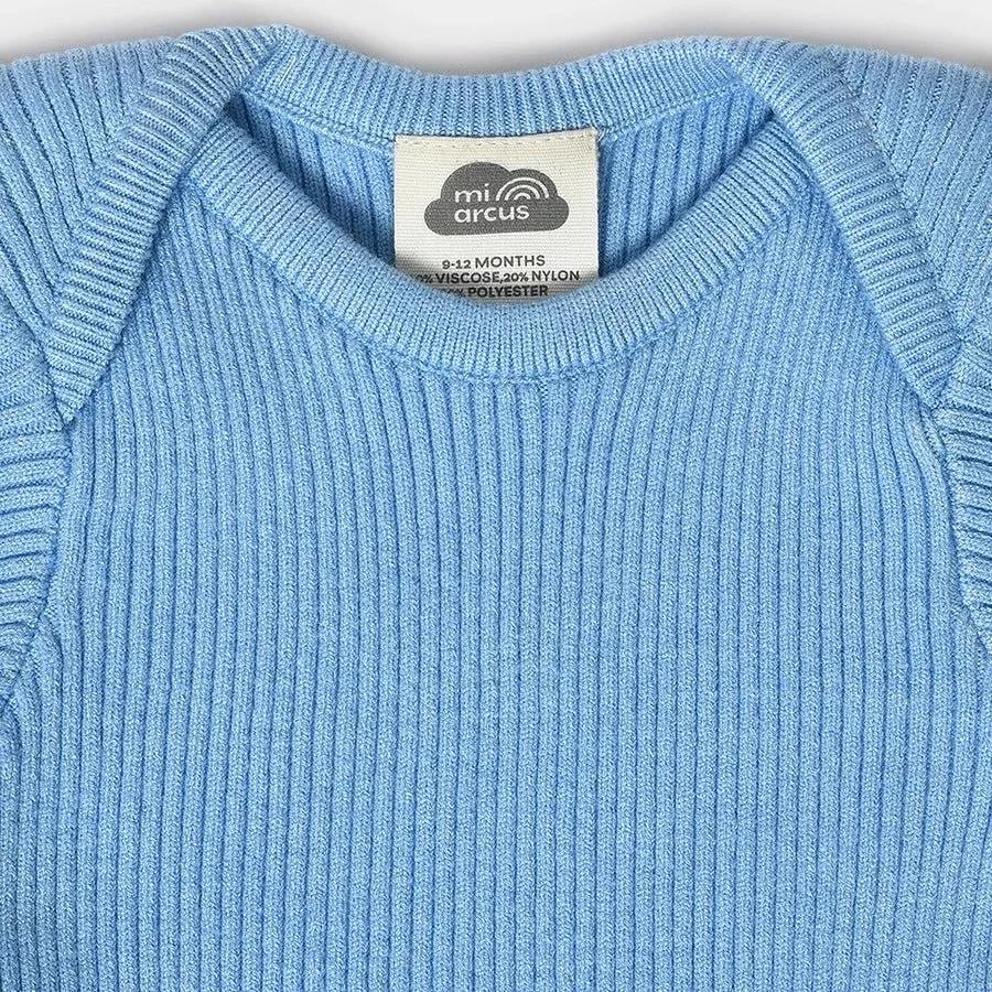 Misty Full Sleeve Knitted Thermal Top for Babies