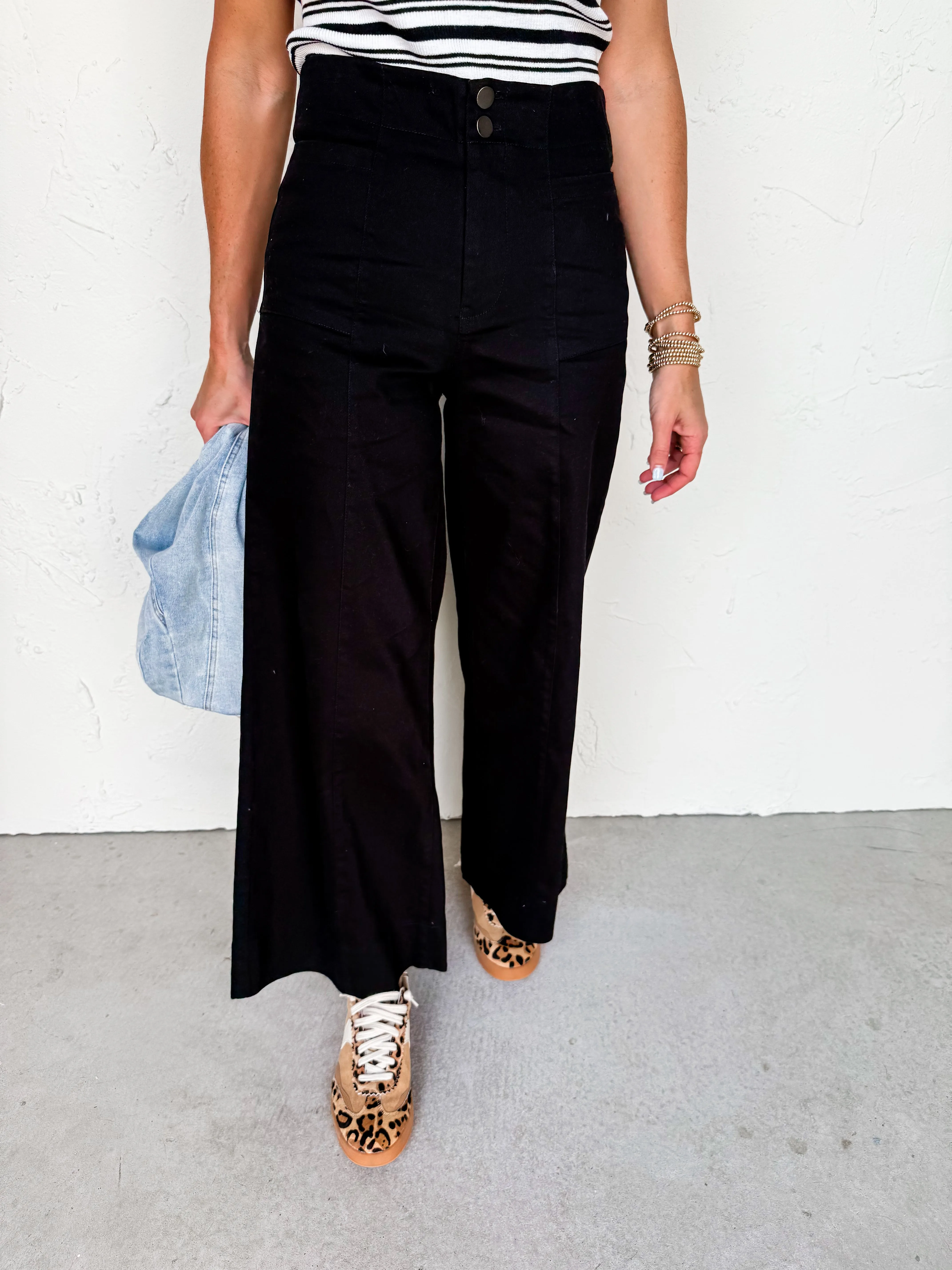 Modern Comfort Wide Leg Pants