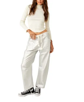 Moxie Metallic Jeans