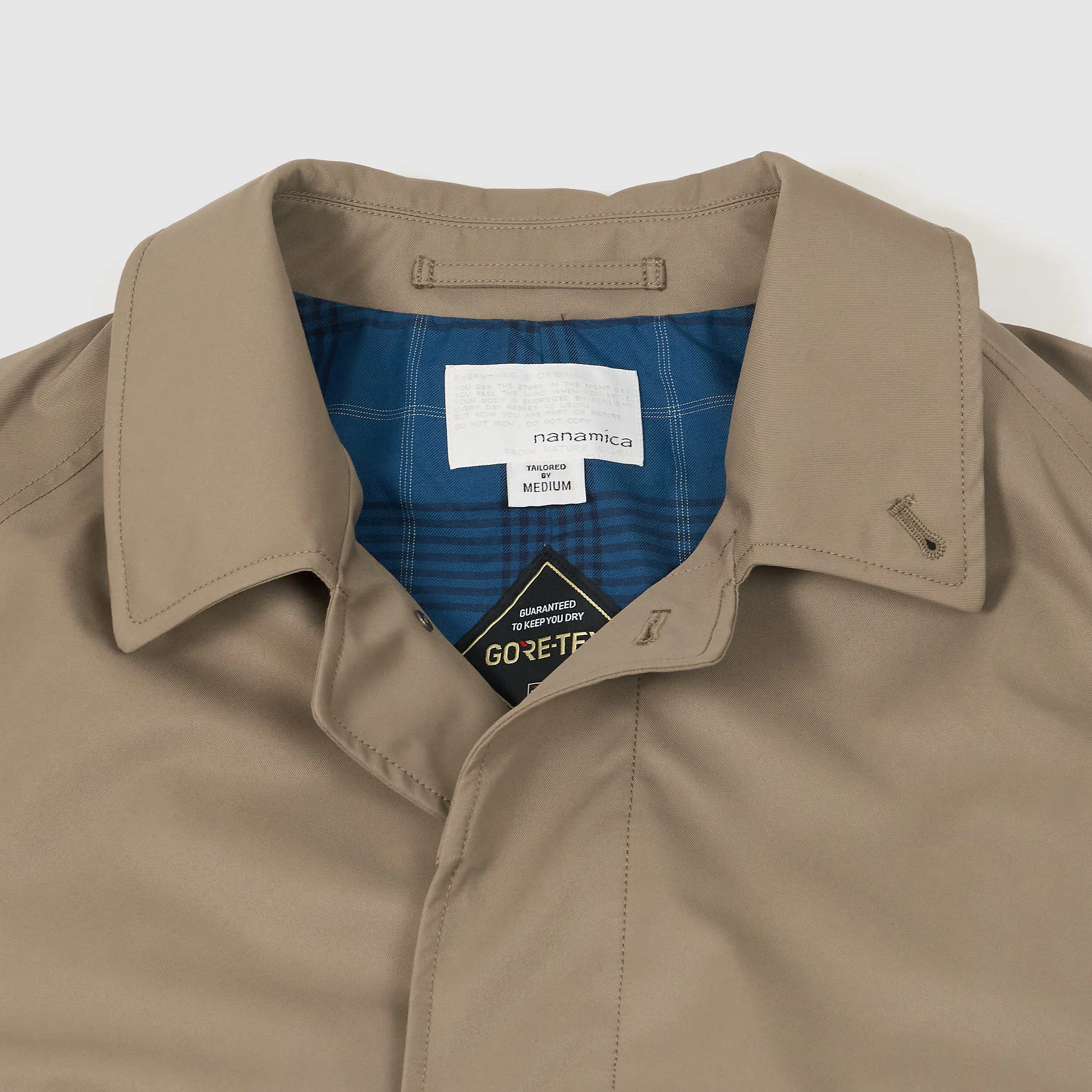 Nanamica Gore-Tex Short Soutien Collar Coat