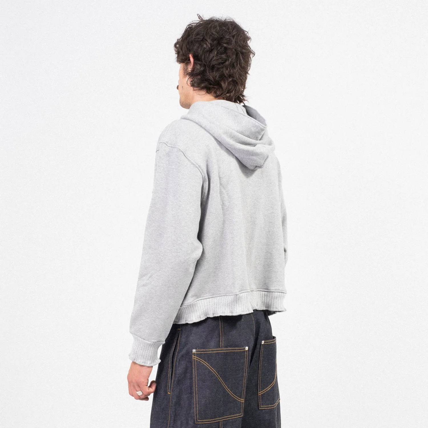 [NICK GEAR] WAVE ZIP PARKA _ GREY