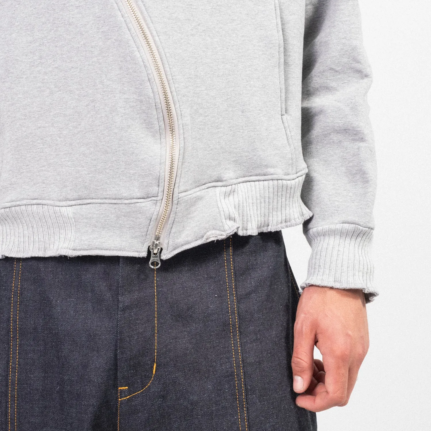 [NICK GEAR] WAVE ZIP PARKA _ GREY