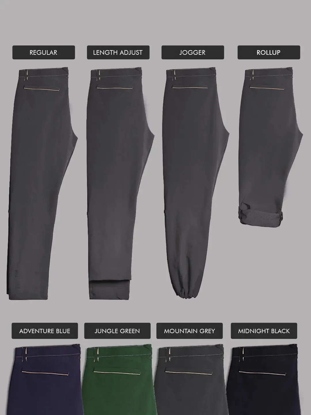 Nomadic Alpine Pants - Mountain Gray