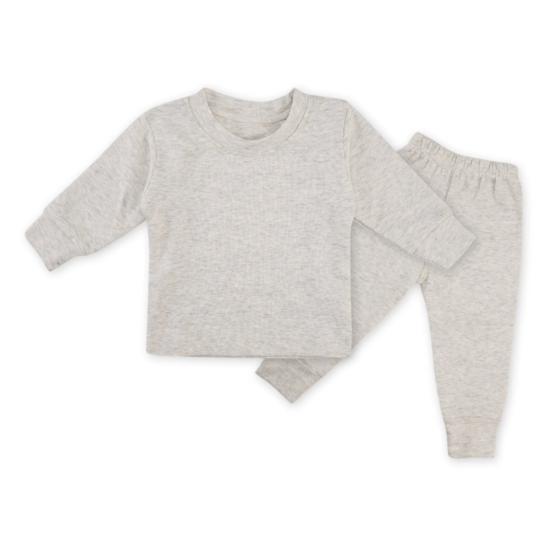 NT Baby Thermal Innerwear Set Texture Grey - Sunshine