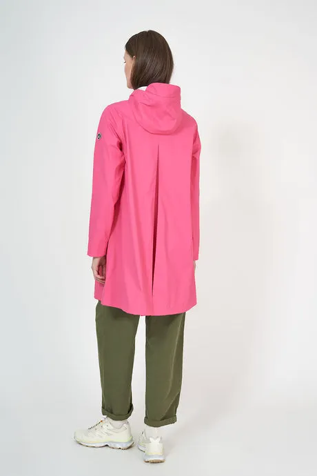 Nuavola Raincoat in Hot Pink