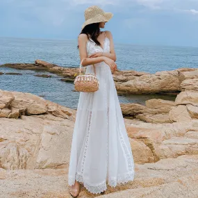 Open back beach skirt bohemian Dress