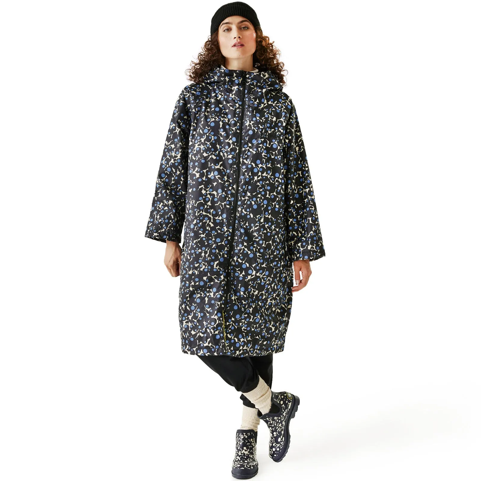 Regatta Womens Orla Kiely Waterproof Fleece Lined Changing Robe
