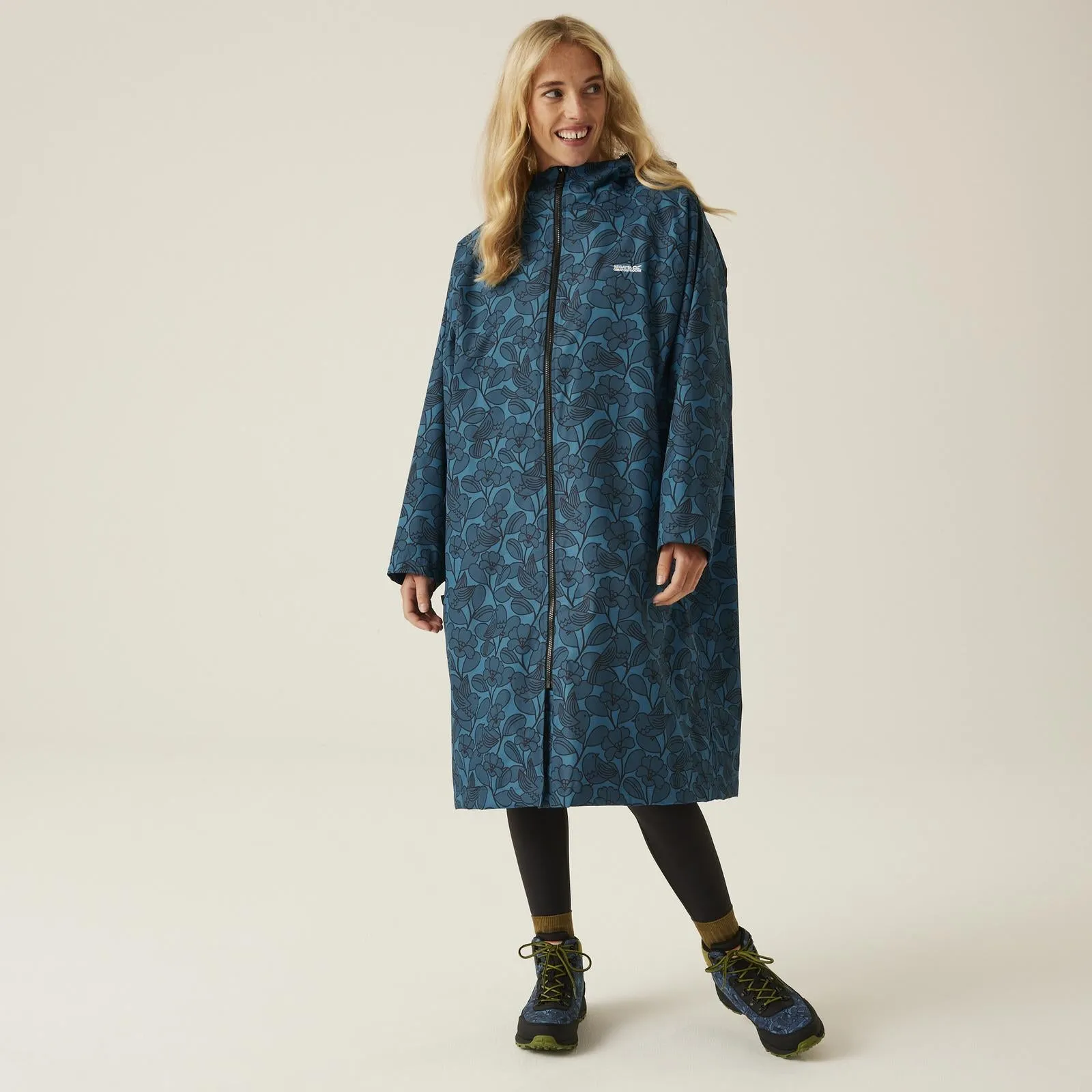 Regatta Womens Orla Kiely Waterproof Fleece Lined Changing Robe